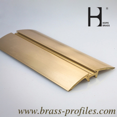China Glossy Copper Extruded Series Brass Extruding Door and Window Frames supplier