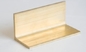 Decorative Copper Profiles Brass-L Shape Brass Profiles L for edge supplier